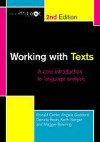 Working with Texts: A Core Introduction to Language Analysis (Ntertext (London, England).)