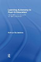 Learning Autonomy in Post-16 Education