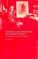 Japanese Modernisation and Mingei Theory