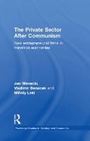 The Private Sector after Communism