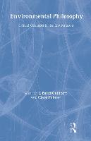 Environmental Philosophy