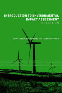Introduction To Environmental Impact Assessment (Natural and Built Environment Series)