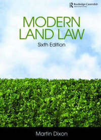 Modern Land Law