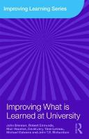 Improving What is Learned at University