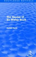 The Heyday of Sir Walter Scott (Routledge Revivals)
