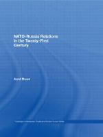 NATO-Russia Relations in the Twenty-First Century