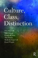 Culture, Class, Distinction