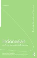 Indonesian: A Comprehensive Grammar