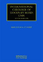 International Carriage of Goods by Road: CMR