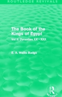 The Book of the Kings of Egypt (Routledge Revivals)