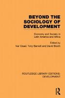 Beyond the Sociology of Development