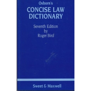 Osborn's Concise Law Dictionary