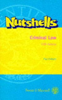 Nutshells - Criminal Law (Nutshells S.)