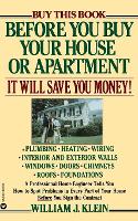 Before You Buy Your House or Apartment