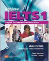 Achieve IELTS 1: English for International Education