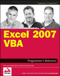 Excel 2007 VBA Programmer′s Reference