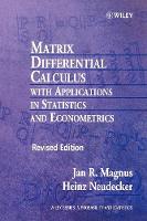Matrix Differential Calculus with Applications in Statistics and Econometrics