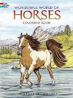 Wonderful World of Horses Coloring Book