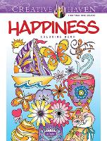 Creative Haven Happiness Coloring Book