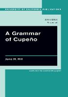 A Grammar of Cupeno