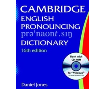 English Pronouncing Dictionary (16th Edition) (With CD-ROM)