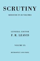 Scrutiny vol. 20 Index & Retrosp