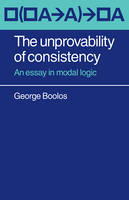 The Unprovability of Consistency
