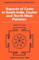 Aspects of Caste in South India, Ceylon and North-West Pakistan