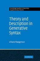 Theory and Description in Generative Syntax