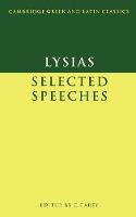 Lysias: Selected Speeches