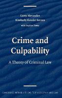 Crime and Culpability