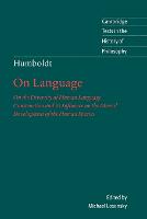 Humboldt: 'On Language'