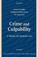 Crime and Culpability