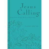 Jesus Calling, Teal Leathersoft, with Scripture References