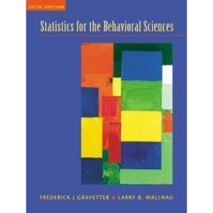 Statistics for the Behavioral Sciences