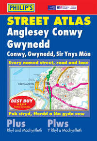 Philip's Street Atlas Anglesey, Conwy and Gwynedd: Pocket