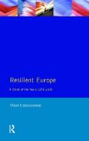 Resilient Europe: A Study of the Years 1870-2000
