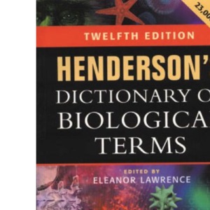 Henderson's Dictionary of Biological Terms