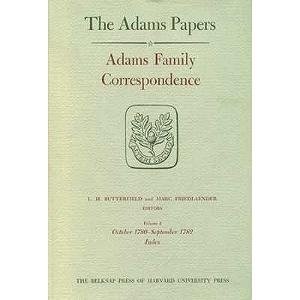 Adams Family Correspondence