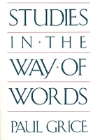 Studies in the Way of Words