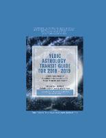 Vedic Astrology Transit Guide For 2018 - 2019
