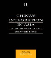 China's Integration in Asia