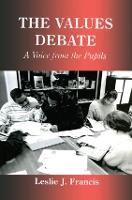 The Values Debate