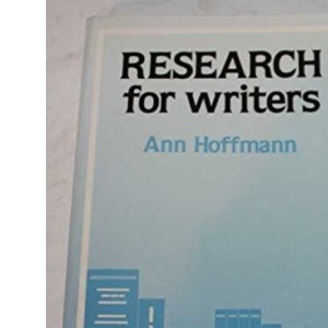 Research for Writers (Books for Writers)
