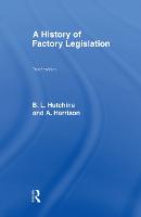 A History of Factory Legislation