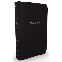 KJV Holy Bible: Gift and Award, Black Leather-Look, Red Letter, Comfort Print: King James Version