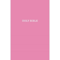 KJV Holy Bible: Gift and Award, Pink Leather-Look, Red Letter, Comfort Print: King James Version