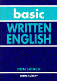 Basic Written English