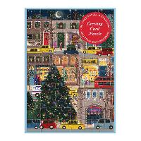 Joy Laforme Winter Lights Greeting Card Puzzle