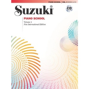 Suzuki Piano School, Vol 4: Book & CD (Suzuki Method Core Materials)